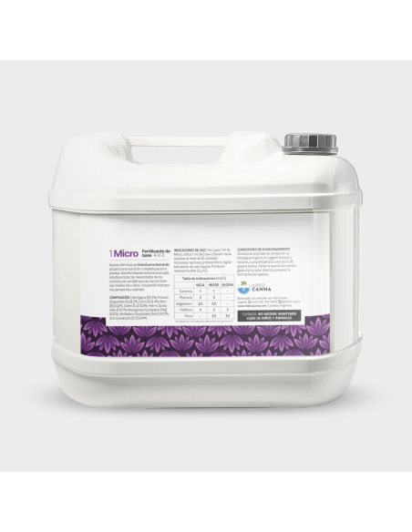Micro 20 Litros / HidroCanna Nutrients