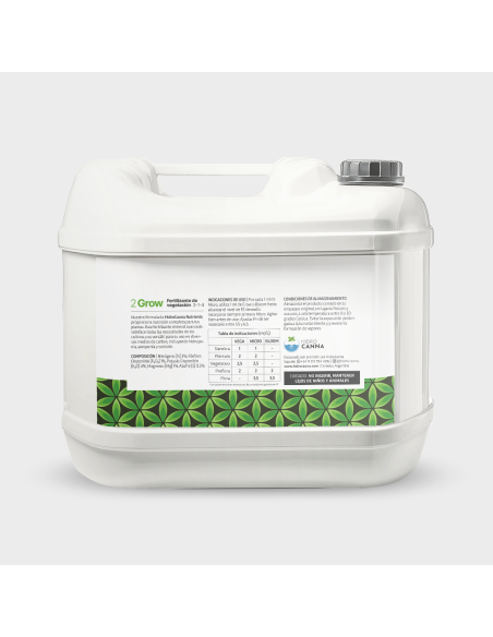 Grow 20 Litros / HidroCanna Nutrients