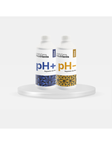 Kit regulador de pH - 500 ml - HidroCanna Nutrients