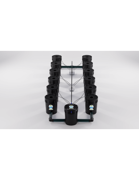 Sistema Hidroponico RDWC 12.1