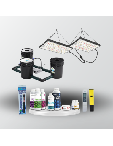 PACK HIDRO PRO 2.1 (RDWC 2.1 + PANEL QB240 MAX + LINEA PRO)