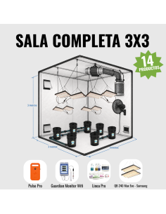 Combo Completo Sala 3x3 - HidroCanna Nutrients