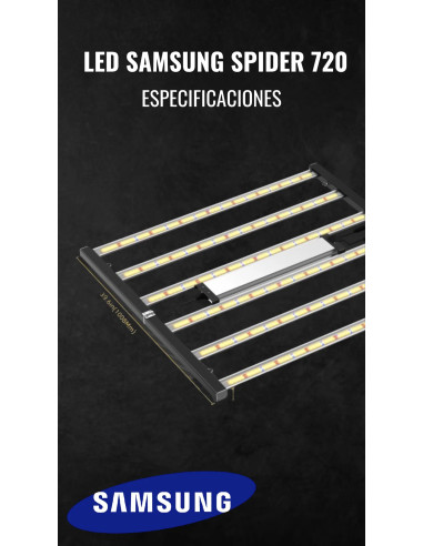 PANEL LED SPIDER 720W - SAMSUNG LM281B