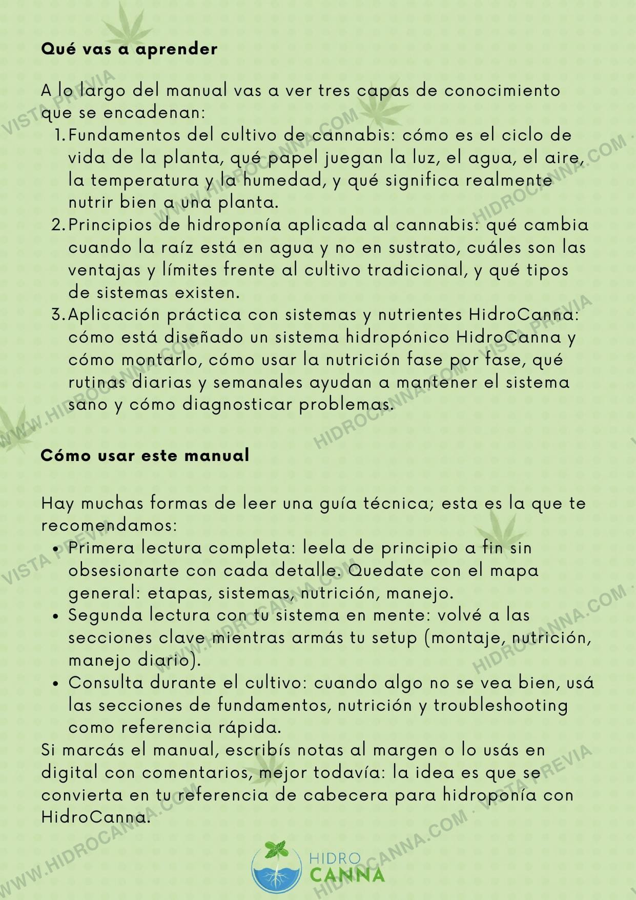 Introducción a la guía de cultivo - pagina 2