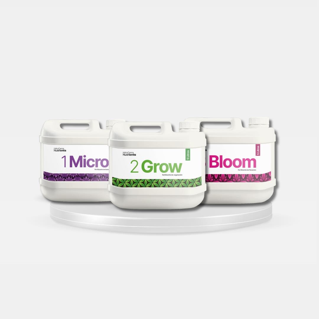 Línea Bases - 5 Litros - HidroCanna Nutrients