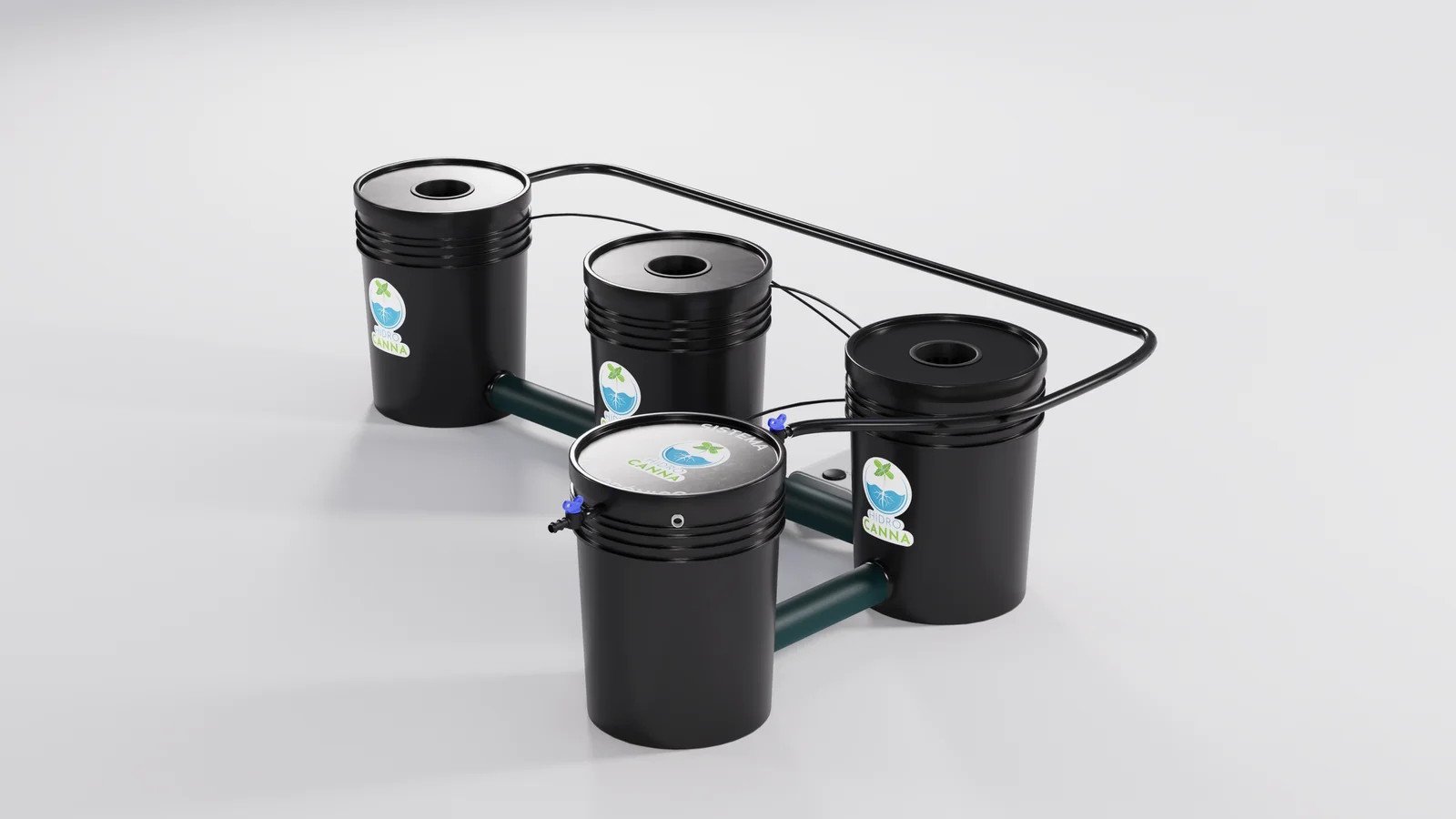Sistema Hidroponico RDWC 1.3L