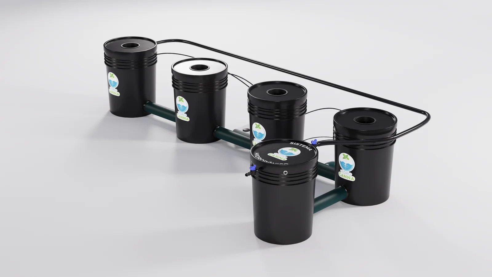 Sistema Hidroponico RDWC 1.4L