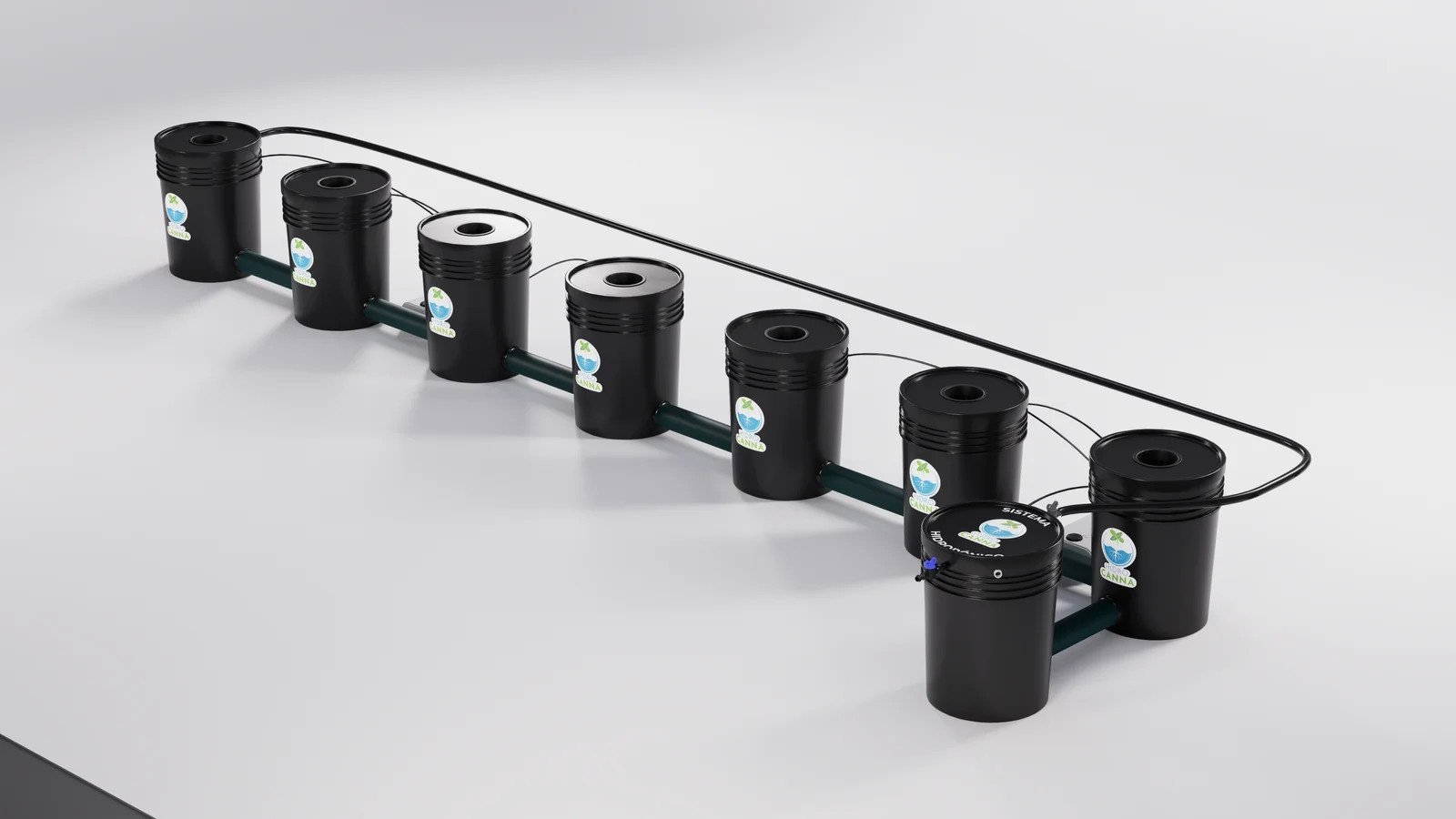 Sistema Hidroponico RDWC 1.7L
